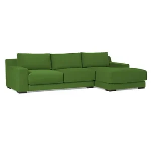 Marlo L-Shape Sectional Sofa (Spacious & Modern Fabric Sofa/Sectional Sofa)