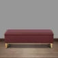 Plain Storage Ottoman