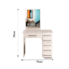 Chantelle Dresser With Mirror