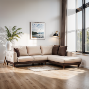 Back Contemporary Sofa