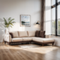 Back Contemporary Sofa