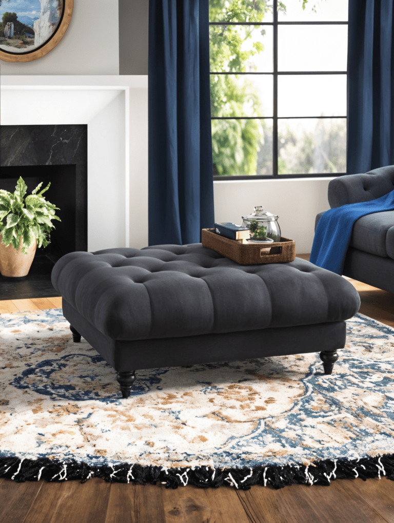 Superior Tufted Ottoman