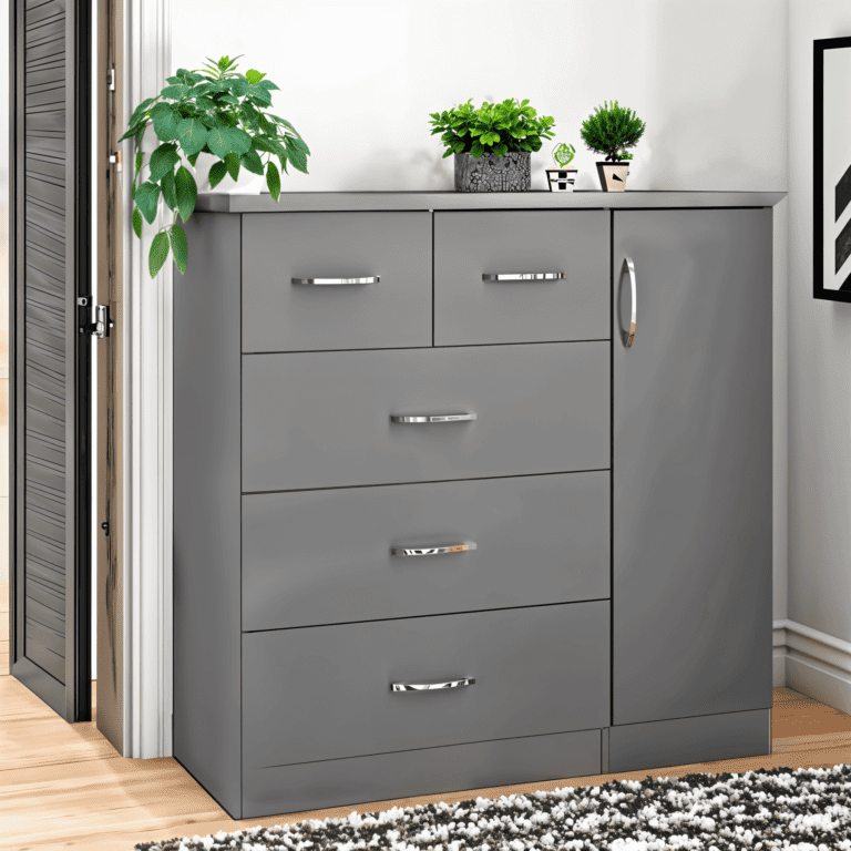 Tallboy Chest of Drawers for Narrow Corners