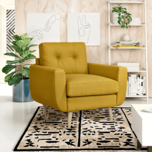 Luna Fabric Armchair