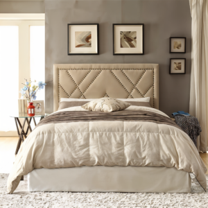 Cream Nailhead Bed