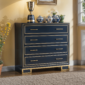 Cabinet Painted Rims 4-Drawer