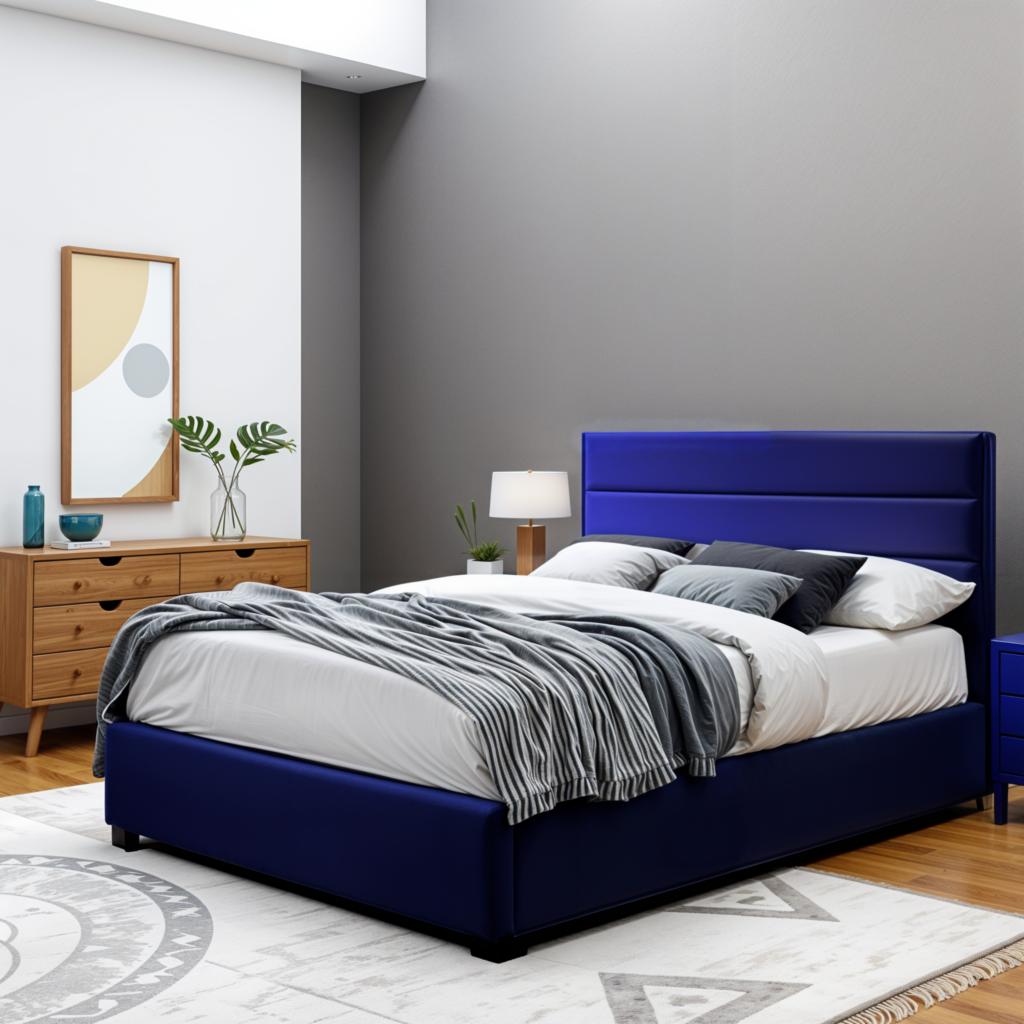 Superior Plain Channel Bed - Capital Star Furniture