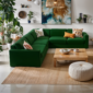 Puff L Shape Sofa