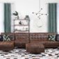 Sleek L Shape Sofa