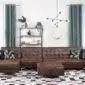 Sleek L Shape Sofa