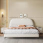 Faux Leather Bed