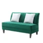 armless 2 seater sofa 1