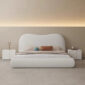 Curved Headboard Bed