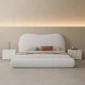 Curved Headboard Bed