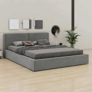 double cushion headboard bed