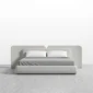 double curve headboard bed Curve Headboard Bed