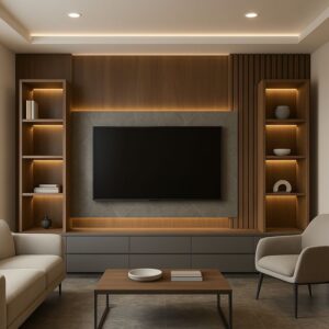 Luxury TV Wall Unit