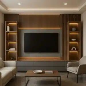 Luxury TV Wall Unit