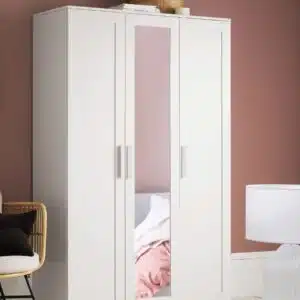 White Flynn Triple Wardrobe