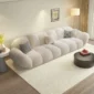 Velvet Puff Sofa
