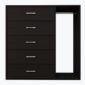 imgi_6_Brown-Chest-of-5-Drawers-with-Cloth-Hanger-for-Storage-3