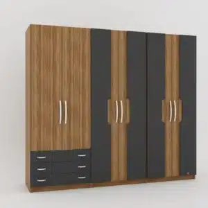 4 Door Wooden Wardrobe