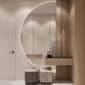 Half Moon Mirror Dressing