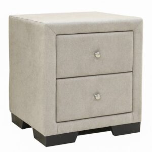 Fabric Bedside Table