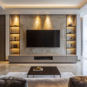 TV Unit with LED