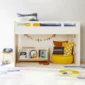 Glaze-Twin-Loft-Bed-in-White-with-Right-Ladder-1 Twin Loft Bed