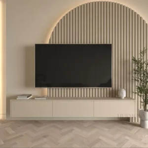 Wall Panelled LED TV Unit