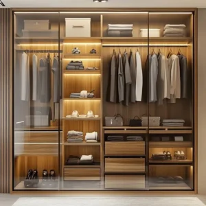 Glass Door Wardrobe
