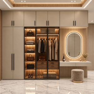 Luxury Wardrobe with Dressing Table